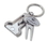 Custom GDBKEY - Two-Tone Silver Divot, Ball Marker Keychain, Price/each
