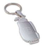 Custom GFKC - Silver Golf Bag Keychain