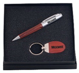 Custom GFTS-MED1 - Inglewood Series Pen & Key-Tag Gift Set