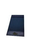 Custom GL-JOT-COLORS-BLUE - Bonded Leather Jotter Pad with Note Paper
