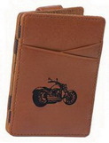 Custom GLMCC - Brown Colored Leather Wallet (Reversible)