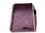 Custom GLNOTE-COLORS-BURGUNDY - Tan Bonded Leather Note Pad with Pen Holder, Price/each