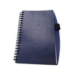 Custom GLNOTE-COLORS-NV - Tan Bonded Leather Note Pad with Pen Holder