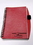 Custom GLNOTE-COLORS-RD - Bonded Leather Note Pad with Pen Holder, Price/each
