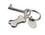 Custom K838 - Dog Bone Key-Tag, Price/each