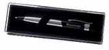 PB42 - Black Plastic Pen Case with Clear Top