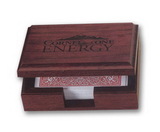 Custom WCB - Solid Wood Single Deck Playing Card Box