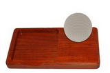 Custom WDNOTE-GGOLF - Wood Note Holder w/ Glass Golf Ball