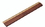 Custom WRULER - Solid Two Tone Wood Ruler, Price/each
