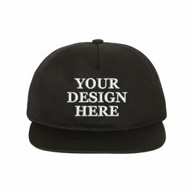 Custom Yupoong 6502 Classics Unstructured Five-Panel Snapback Cap