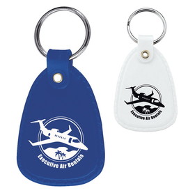 Custom 10075 Continental Keytag, Polyethylene, 1-1/2"w x 3"h x 1/4"d