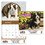 Custom Triumph Calendars 1054 Puppies Calendar, Digital, 11"w x 10"h Closed, 11"w x 19"h Open, Price/each