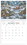 Custom Triumph Calendars 1103 Folk Art Calendar, Digital, 11"w x 10"h Closed, 11"w x 19"h Open, Price/each