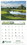 Custom Triumph Calendars 1350 Golf Calendar, Digital, 11"w x 10"h Closed, 11"w x 19"h Open, Price/each