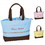 Custom 15300 Diaper Bag, 600D Polyester, 18-3/8"w x 12"h x 5"d, Handle:1-1/2"w x 22-1/2"l, Price/each