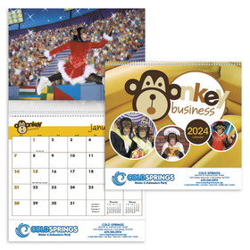 Custom Triumph Calendars 1552 Monkey Business Calendar, Digital