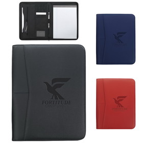 Custom Norwood 15820 Arrow Zippered Padfolio