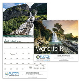 Custom Triumph Calendars 1719 Waterfalls Calendar, Digital