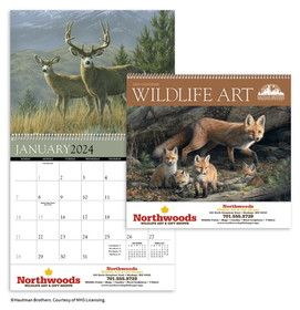 Custom Triumph Calendars 1811 Wildlife Art By The Hautman Brothers Calendar, Digital