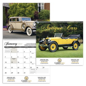 Custom Triumph Calendars 1858 Antique Cars Calendar, Digital