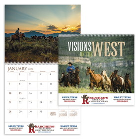 Custom Triumph Calendars 1902 Visions Of The West Calendar, Digital