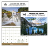 Custom Triumph Calendars 2300 World Scenic Calendar, Offset