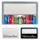 Custom 30445 Credit Card Magnifier, Plastic, 3-3/8"w x 2-1/8"h x 1/64"d, Price/each