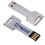 2 GB Silver Key USB 2.0 Flash Drive, Price/Each