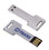Custom 16 GB Silver Key USB 2.0 Flash Drive, Price/Each