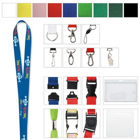 Custom Norwood 31348 3/8" Polyester Lanyard