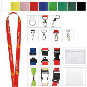 Custom Norwood 31350 3/4" Polyester Lanyard