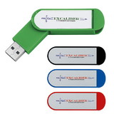 2GB Labeled Folding USB 2.0 Flash Drive