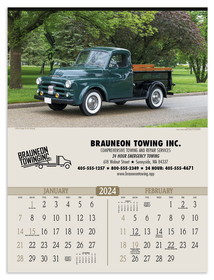 Custom Triumph Calendars 3214 Antique Trucks Calendar, Offset