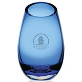 Custom Jaffa 35472 Cairo Blue Vase - Large, Glass