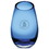 Custom Jaffa 35472 Cairo Blue Vase - Large, Glass, Price/each