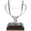 Custom Jaffa 35616 Legacy Trophy Bowl with Wood Base, 24% Lead Crystal Trophy with Wood Base, Price/each