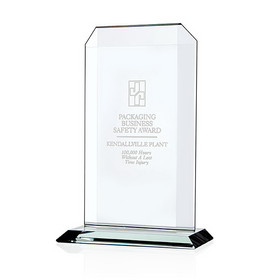 Custom Jaffa 35671 Starfire Echo Award - Medium, Starfire Glass