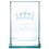 Jaffa Custom 35734 Jade Award with Jade Base - Vertical, Jade Glass, Price/each