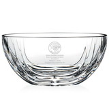 Custom Jaffa 35738 Large Sculpted Oval Bowl, 24% Lead Crystal