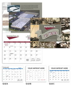 Custom Triumph Calendars 360 Small Quantity Custom - Stapled