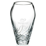 Custom Jaffa 36265 Whisper-Cut Vase, 24% Lead Crystal