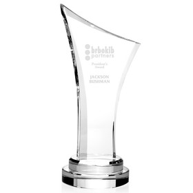 Custom Jaffa 36290 Number One Award, Optical Crystal