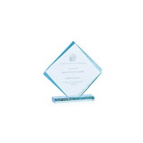 Custom 36509 Diamond Ice Acrylic Award - Small, Acrylic