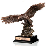Jaffa Custom 36605 Soaring Heights Award, Poly-Resin with Bronze Finish