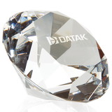 Custom 36612 Diamond Paperweight, Optical Crystal