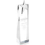 Jaffa Custom 36664 Zenith Award - Vertical Large, Zinc Alloy with Silver Electroplating