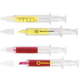 Custom 40020 Syringe Highlighter, Plastic, 5-3/8"w x 5/8"h x 5/8"d