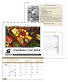 Custom Triumph Calendars 4002 Recipe Pocket Calendar, Digital