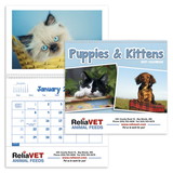 Custom Triumph Calendars 4155 Puppies & Kittens Pocket Calendar, Digital