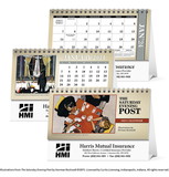 Custom Triumph Calendars 4250 The Saturday Evening Post Desk Calendar, Digital